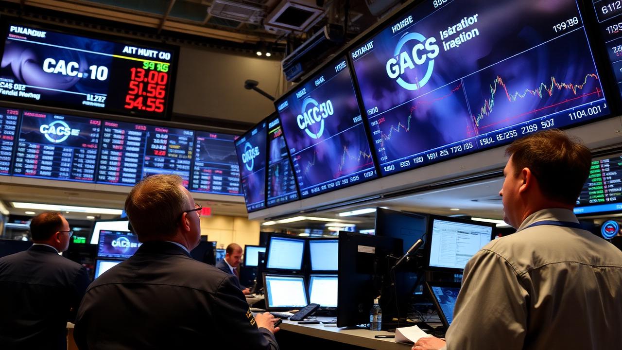 Bourses : prudence en Europe, le CAC 40 attentiste avant la reprise potentielle des discussions Iran-États-Unis