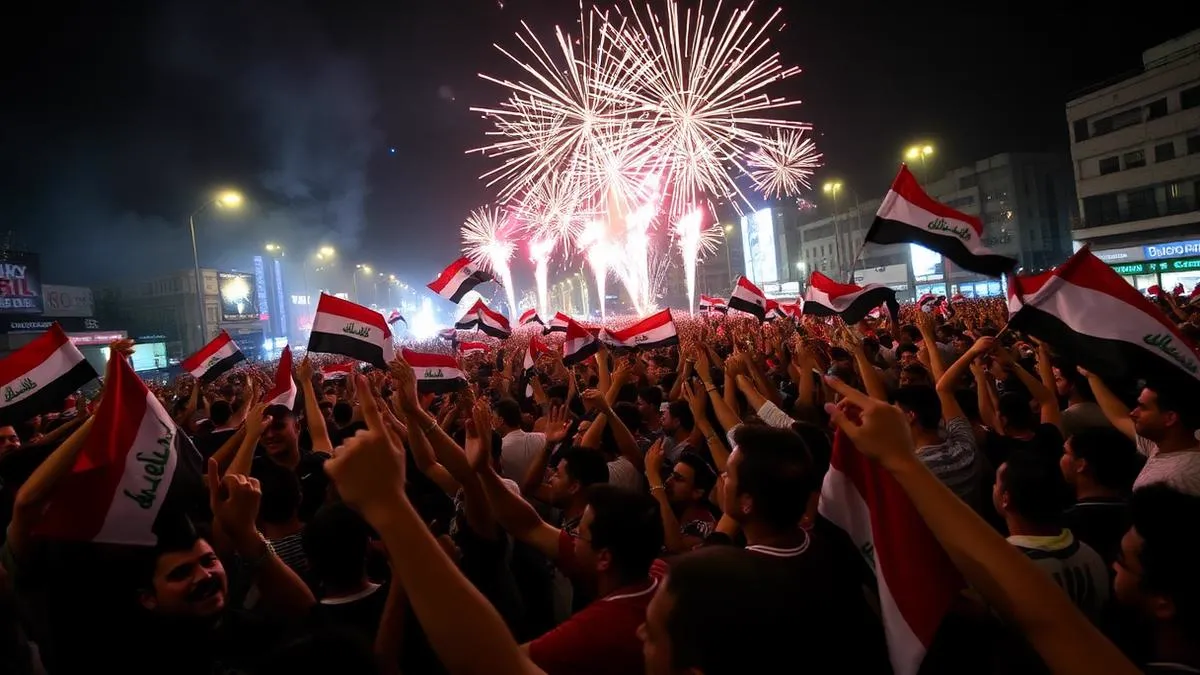 L'Irak qualifié pour la Coupe du monde 2026 : Bagdad en liesse après quarante ans d'attente