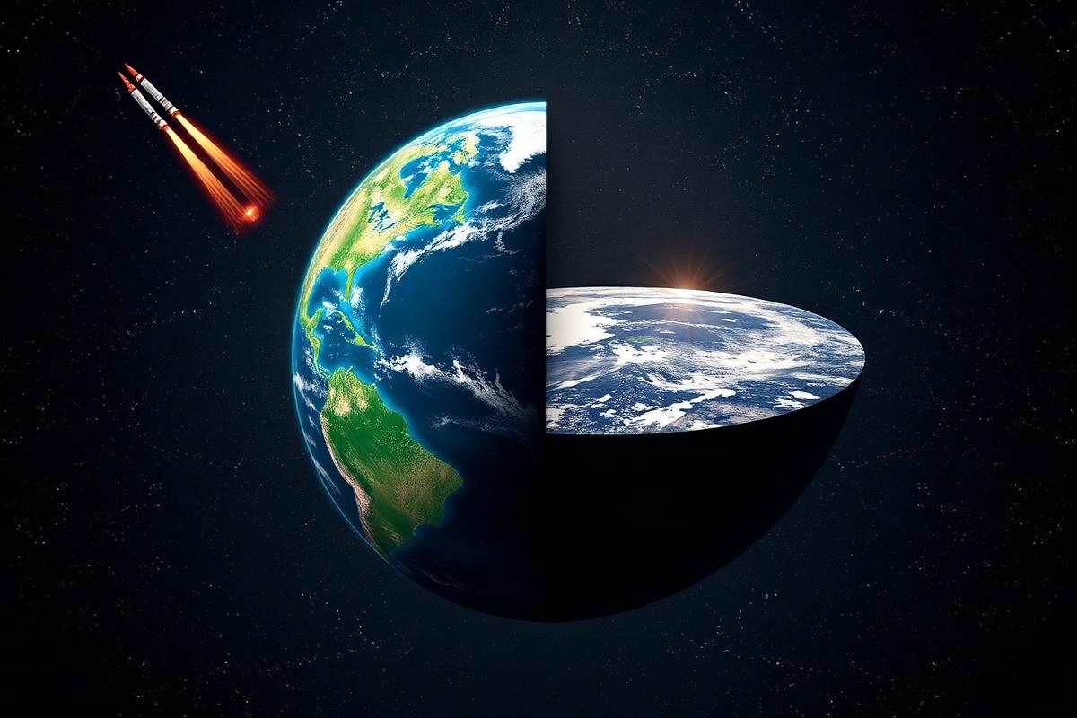 Terre plate, faux alunissage, fusées truquées : plongée fascinante dans l'univers des complotistes de l'espace