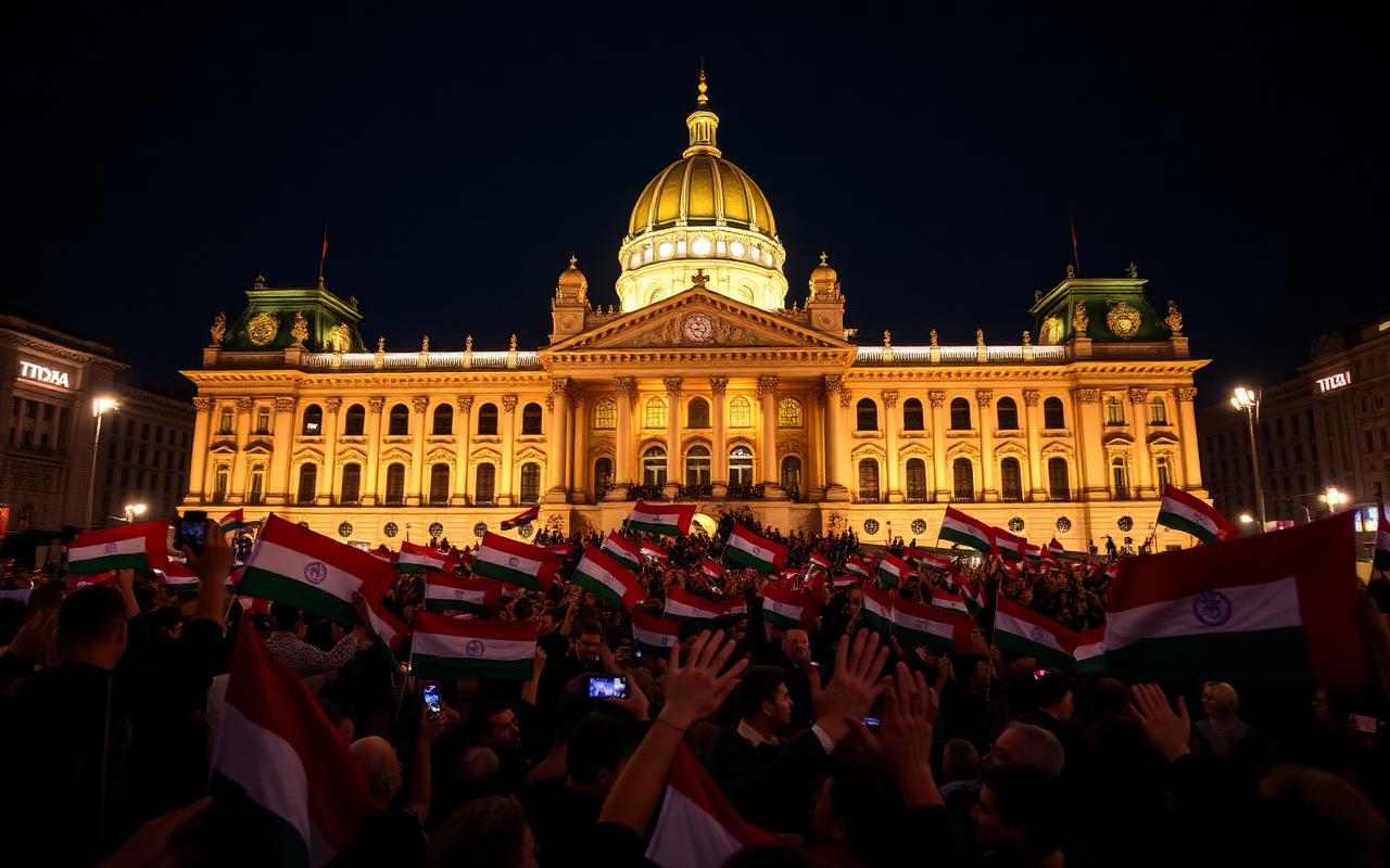 Hongrie : le parti Tisza de Péter Magyar confirme une victoire écrasante avec une majorité des deux tiers, fin de seize ans d'Orbán