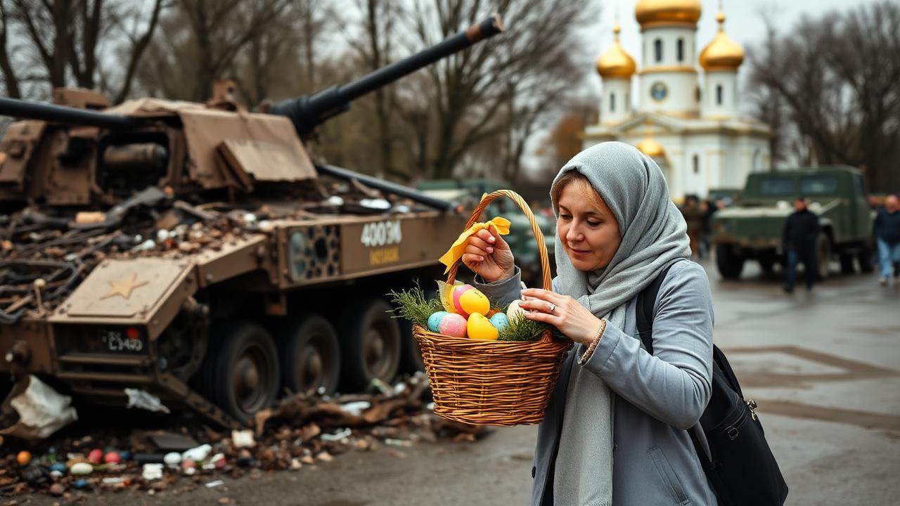 Pâques orthodoxe : l'Ukraine et la Russie s'accusent mutuellement d'avoir violé le cessez-le-feu de 32 heures