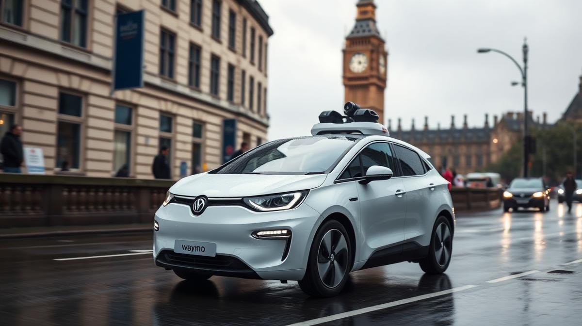 Waymo commence à tester ses robotaxis sur les routes de Londres : une première en Europe