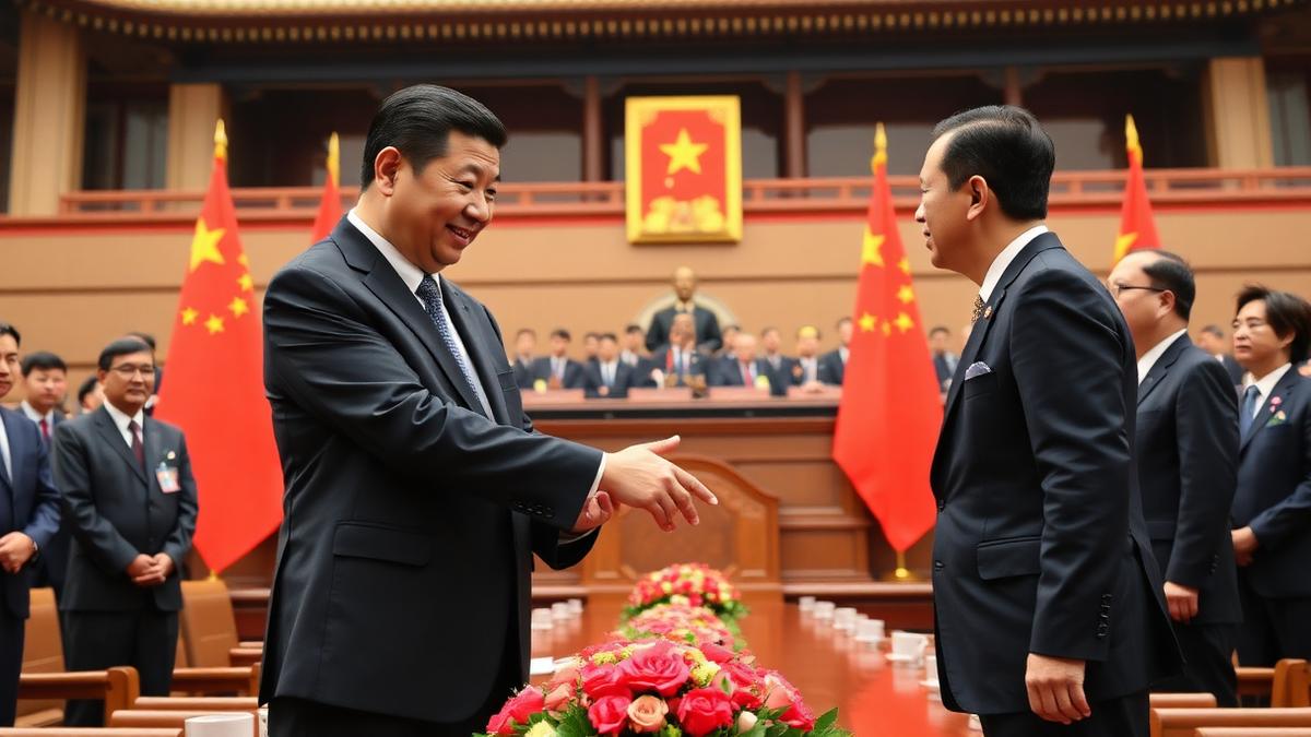 Xi Jinping reçoit la cheffe de l'opposition taïwanaise à Pékin : un signal de stabilité en pleine tension sino-américaine