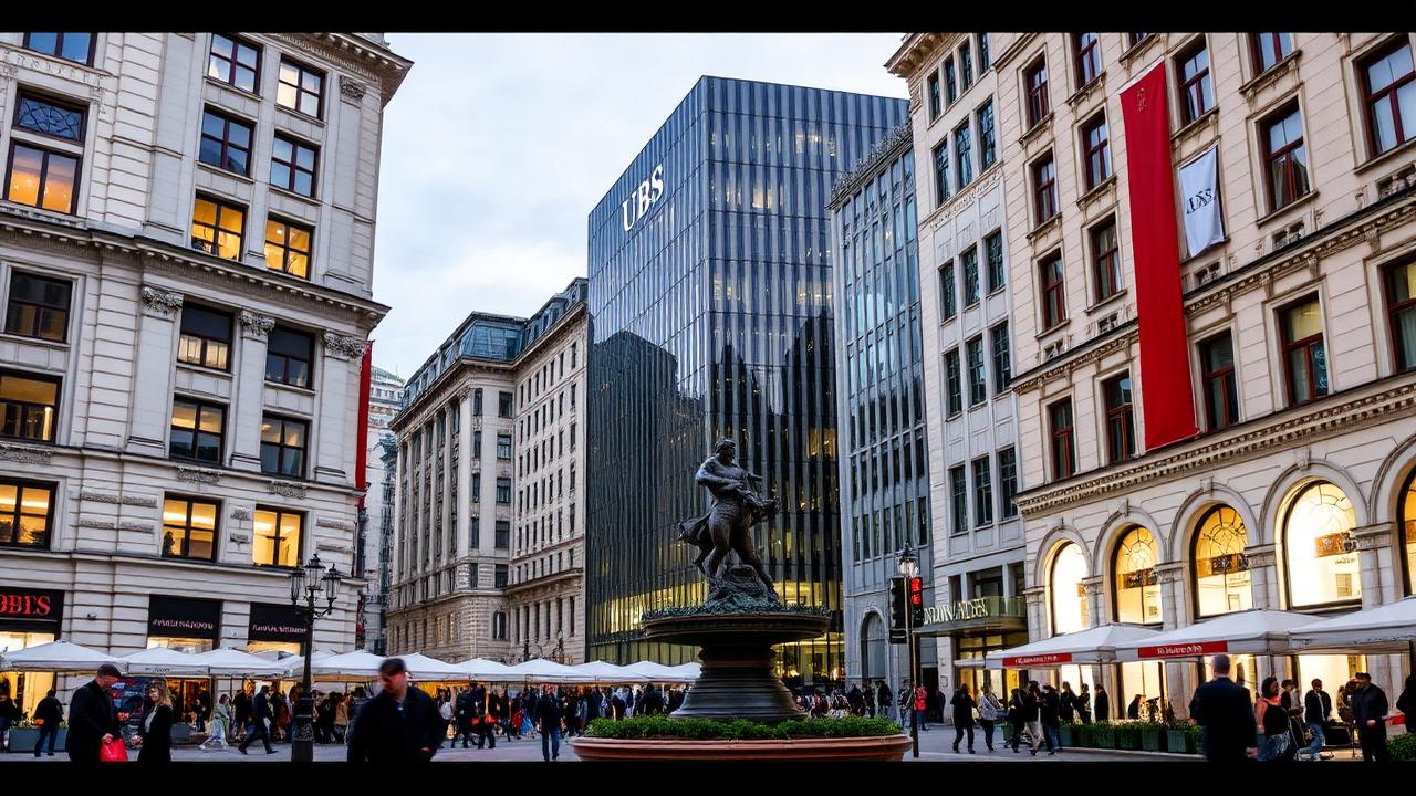 Zurich : la BNS abaisse ses taux à 0,25 % et UBS publie un trimestre record